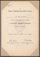 1960-1968 Wild Frigyes (1910-?) két népköztársasági kitüntető oklevele