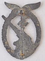 Német Harmadik Birodalom "Légvédelmi tüzér" fémjelvény, modern hamisítvány (modern fake) T...