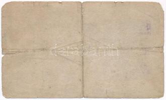 1918. 25K "3132" 3mm, hullámos hátlap, hamis "SHS" felülbélyegzéssel (fake overp...