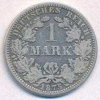 Német Birodalom 1875A 1M Ag "I. Vilmos" T:2-
German Empire 1875A 1 Mark Ag "Wilhelm ...