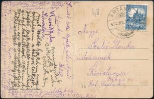 Ártánd, Református iskola, Hodossy kastély, tévesen "1848 világosi fegyverletételt Görgey tábor...