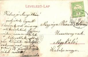 Sátoraljaújhely, Wekerle-tér, gyógyszertár, Magyar alföldi Gémes-féle házikenyér, Frenkel Antal, Ker...