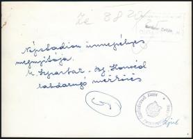 1953 Budapest, Népstadion ünnepélyes megnyitója, Szpartak Moszkva-Budapest Honvéd labdarúgó mérkőzés...