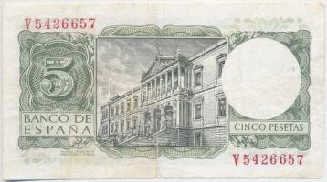 Spanyolország 1954. 5P T:III Spain 1954. 5 Pesetas C:F