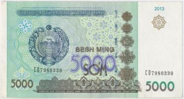 Üzbegisztán 2013. 5000S T:III szép papír Uzbekistan 2013. 5000 Sum C:F nice paper