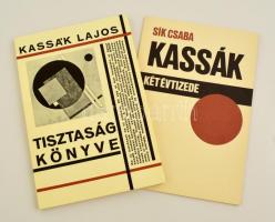 Kassák Lajos: Tisztaság könyve. Reprint kiadás, kísérőtanulmánnyal, papírtokban, jó állapotban
