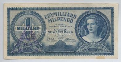 1946. 100.000MP + 1.000.000MP + 10.000.000MP + 1.000.000.000MP + 10.000BP + 100.000BP mindegyik hami...