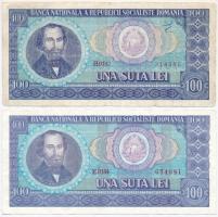 Románia 1945-2000. 7db-os vegyes bankjegy tétel T:III,III-
Romania 1945-2000. 7pcs of various bankn...