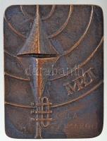 DN "MRT / Budapest" Br plakett, eredeti tokban + DN "A Magyar Rádió törzsgárdájának t...