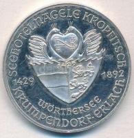 Ausztria 1980. Ezüstözött Br jókívánság érem (35mm) T:2(PP)
Austria 1980. Silver plated Br felicita...