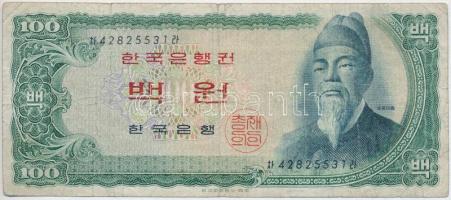 Dél-Korea 1965. 100W T:III- South Korea 1965. 100 Won C:VG