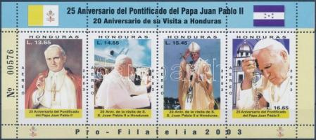Pope John Paul II. block, II. János Pál pápa blokk