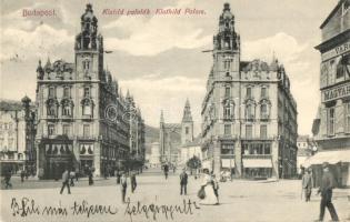 Budapest V. Klotild paloták, üzletek (EK)