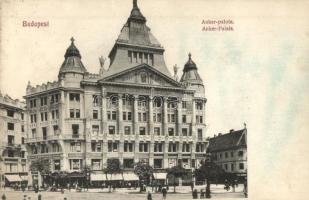 Budapest V. Deák Ferenc tér, Anker palota, Smith Premier Írógép üzlet, gyógyszertár, Kálai Sándor, Ekker üzletei (EK)