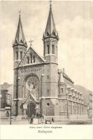 Budapest VIII. Pesti Jézus Szíve templom; Lőrinc Pap tér 1. (Scitovszky tér 1.)