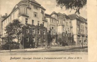 Budapest VI. Városliget, Aréna út 84/b. (Dózsa György út), Park szanatórium (EK)