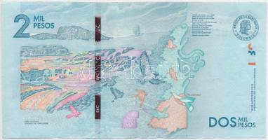 Kolumbia 2015. 2MP T:II-,III
Colombia 2015. 2 Mil Pesos C:VF,F