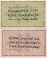 1946. 5db-os vegyes adópengő bankjegy tétel T:III,III-