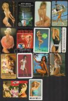 1973-2015 30 db erotikus kártyanaptár