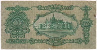 1929. 10P "Deák Ferenc" T:III- szakadás, fo.  
Hungary 1929. 10 Pengő "Ferenc Deák&q...