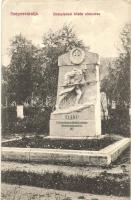 Szepesváralja, Spisské Podhradie; Branyiszkói hősök síremléke. Lukács Lajos kiadása / Pod Braniskom heroes monument (EK)
