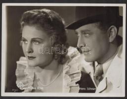 cca 1940 Rökk Marika (1913-2004) színész-táncosnő, operettprimadonna, 5 db eredeti UFA fotó / 5 orig...