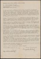 1913-1938 Vegyes okmány tétel, összesen 6 db: működési bizonyítványok, szabályzat, kecskeméti törvén...