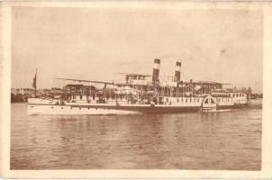 Szent Imre gőzüzemű oldalkerekes személyhajó (exSas, exFelszabadulás, exIV. Károly) / Hungarian passenger steamship