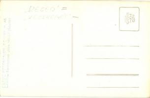 1926 "Badacsony", "Szeged" és "Kecskemét" őrnaszádok legénységgel a fe...