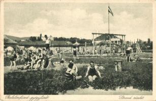 Balatonfüred-gyógyfürdő, strand, játszótér (EK)