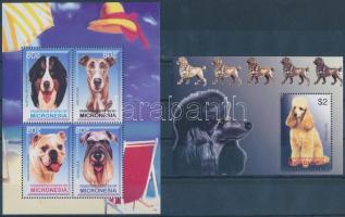2003 Kutyák Festmények kisív Mi 1481 -1484 + blokk Mi 128