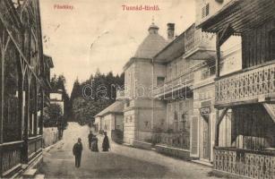 Tusnádfürdő, Baile Tusnad; Fősétány, gyógyszertár / main street, pharmacy (EK)