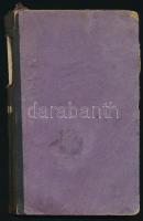 1896 2 db házalókönyv, megviselt állapotban