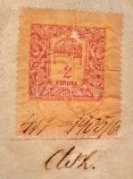 1905 A kolozsvári egyetem függőpecsétes politikatudományi diplomája, latin nyelven, okmánybélyeggel