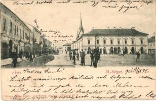 Máramarossziget, Sighetu Marmatei; Fő tér, / main square (EK)