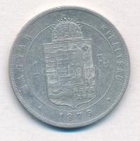 1879KB 1Ft Ag "Ferenc József / Középcímer" T:2-,3
Adamo M15