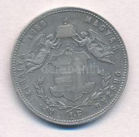 1869GYF 1Ft Ag "Ferenc József / Angyalos címer" T:2,2- kis ph.
Adamo M15