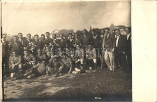 1934 Tab, labdarúgó csapatok csoportképe / Hungarian football teams, group photo (EB)