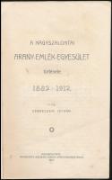 2 db könyv Nagyszalontáról: Debreczeni István: A nagyszalontai Arany-Emlék-Egyesület története. Nagy...