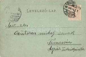 1899 Budapest I. Dísz tér, Honvéd-szobor, Casino kávéház. Schmidt Edgar kiadása (EK)