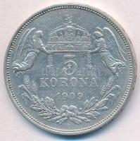 1909KB 5K Ag "Ferenc József" T:2,2- kis ph.
Adamo K7