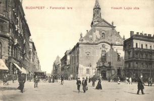 Budapest V. Ferenciek tere, Kossuth Lajos utca (EK)