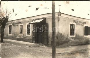 1930 Keszthely, Lehel utca 46. Erdélyi Szilveszter vendéglője, étterem. photo (fl)