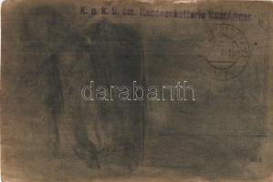 WWI K.u.K. 9 cm Kanonenbatterie Komárom, group photo (fa)