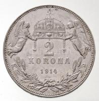 1914KB 2K Ag "Ferenc József" Körmöcbánya (10,03g) T:1-,2
/ Hungary 1914KB 2 Korona Ag &qu...