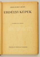 Cholnoky Jenő Erdélyi képek. 43 képpel és 36 ábrával. (Bp.), (1941). Franklin. 164+(2) p. + 14 tábla...