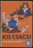 Altay Margit: Kis csacsi. Illusztrálta Benedek Kata. Bp., é.n, Palladis. Kiadói kartonált papírkötésben
