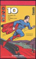Superheroes stamp booklet, Szuperhősök bélyegfüzet