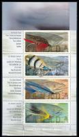 Fishing stamp booklet Halászat bélyegfüzet