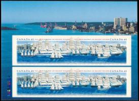 Halifax vitorlás verseny öntapadós bélyegfüzet Halifax sailing competition self-adhesive stamp bookl...